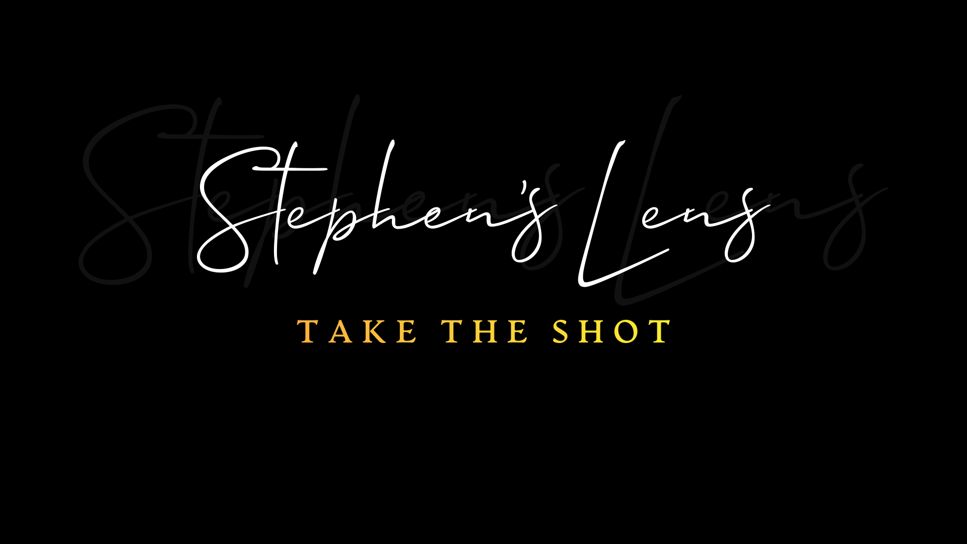 Stephen's Lens Logo